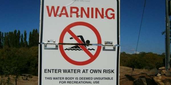 Recreational Water Quality Warning: Lake Trevallyn