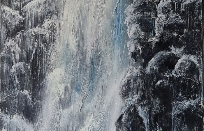 Cox Denise Frozen Meander Falls