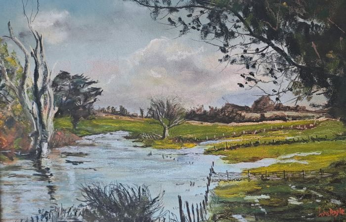 Doyle John Over the banks