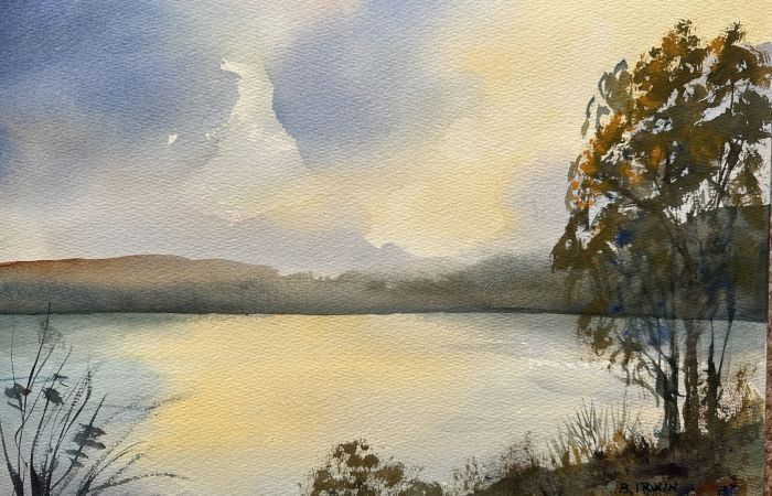 Irwin bruce huntsman lake everning light