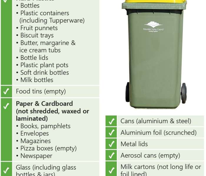 Recycling Bin Graphic