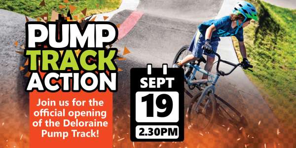 Grab your helmet and get on your bike! Meander Valley’s Pump Track to officially open next week!