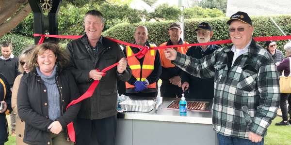 Cooking up a storm on Westbury’s Village Green!