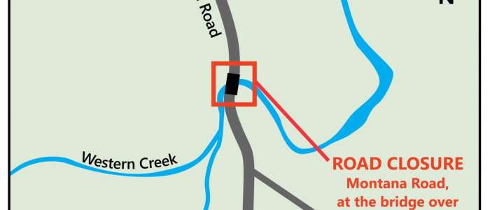 Montana Road Closure