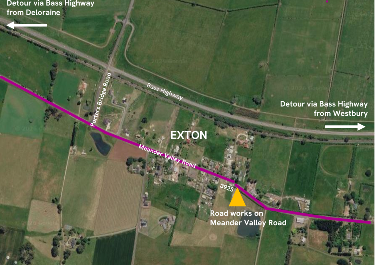 Exton Road Closure