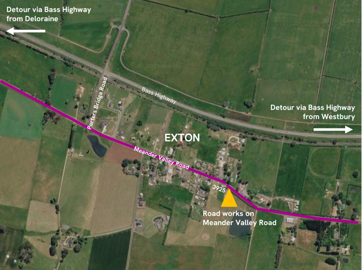 Exton Road Closure