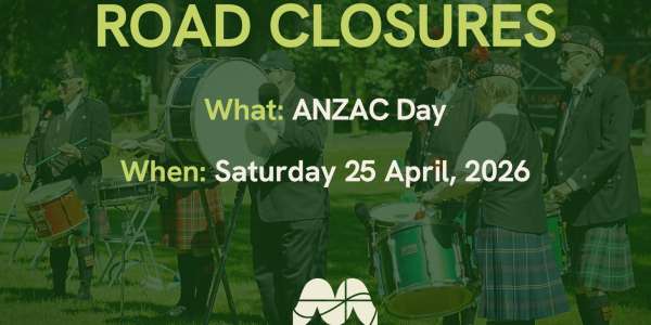 ANZAC Day road closures and traffic management
